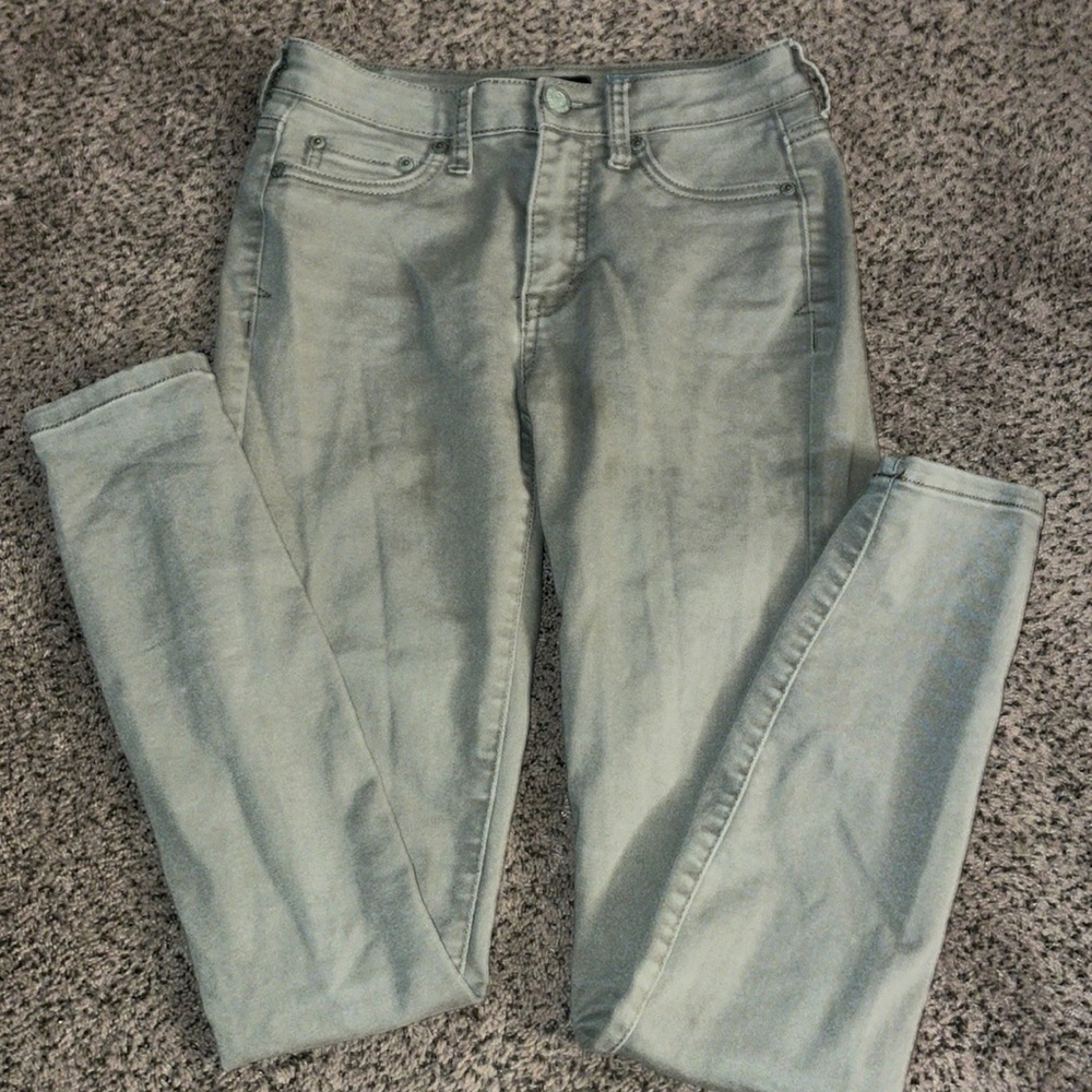 High waisted jeggings